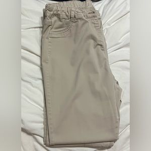 Nautica uniform pants. Adjustable waist. Very comfy. 3 khaki pants, 1 navy pant